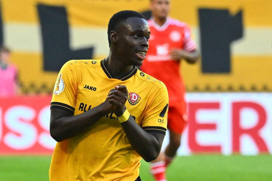 Kofi Amoako konnte es nicht fassen. Auch er spielte richtig stark, vergab aber ebenfalls ein dickes Brett.
