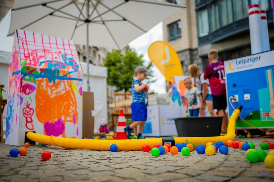 Auch für die Kids gibt es ein buntes Programm.