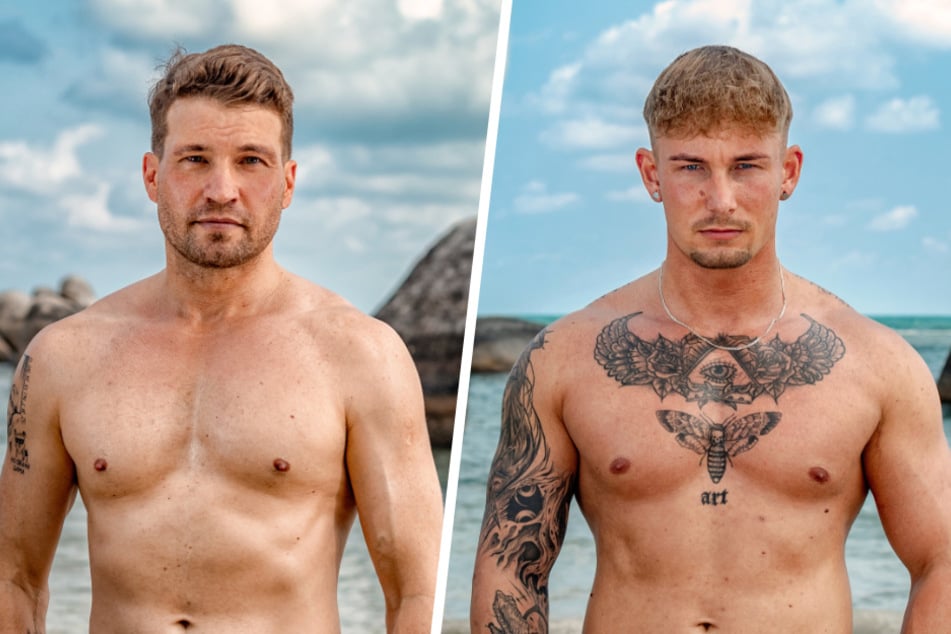 Raúl Richter (39, l.) und Bennett (29).