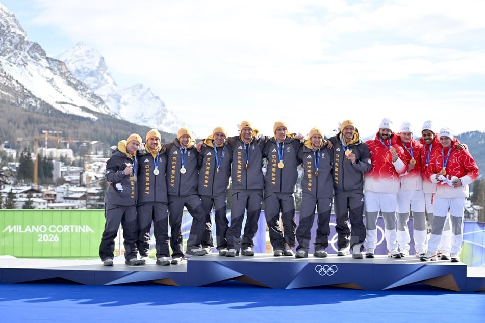 Silber ans Team Friedrich, Gold für Lochner und Bronze holte überraschend der Schweizer Michael Vogt.