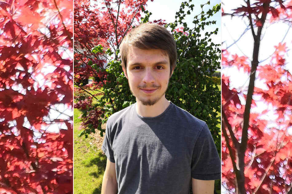 Er protestierte bei Kultusminister Christian Piwarz (44, CDU): Fritz Raschke (18) aus Werdau.