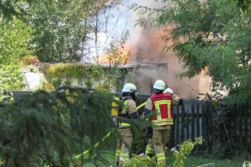 Die Feuerwehr schaffte es, den Brand zu löschen.