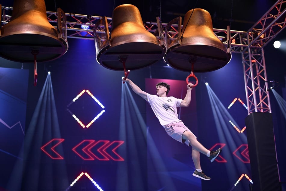 Thorben Lerch (16) aus Leipzig hat sich bei Ninja Warrior Germany einiges vorgenommen.