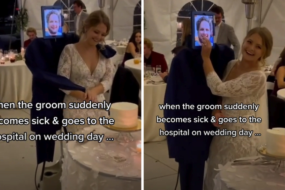 Mann muss am Tag seiner Hochzeit ins Krankenhaus, also heiratet Braut ohne ihn