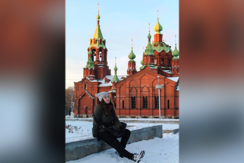 Brrrr... Von ihrer russischen Heimatstadt Tscheljabinsk ist Alexandra deutlich härtere Winter gewohnt.