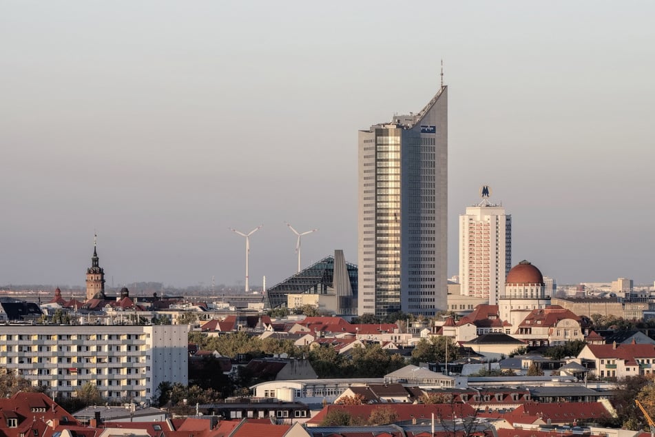 In Städten (im Foto: Leipzig) über 10000 Einwohnern wohnen die Menschen überwiegend zur Miete. Auf dem Land ist es andersherum.