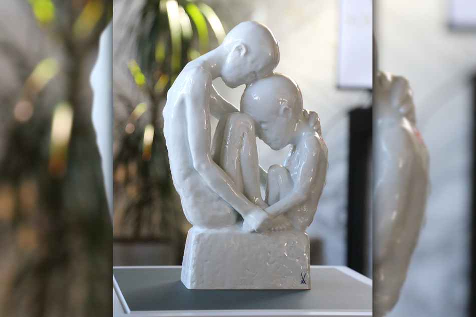 Professor Ulrich Eißner (63) hat den neuen Award aus Meissner Porzellan gestaltet.