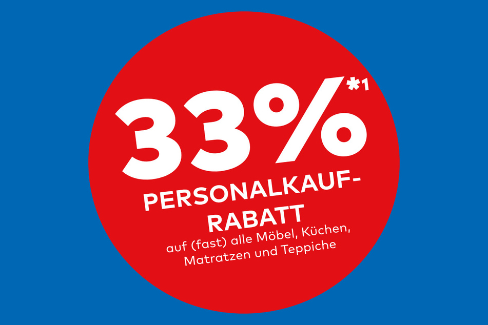 Gültig nur im Einrichtungshaus.