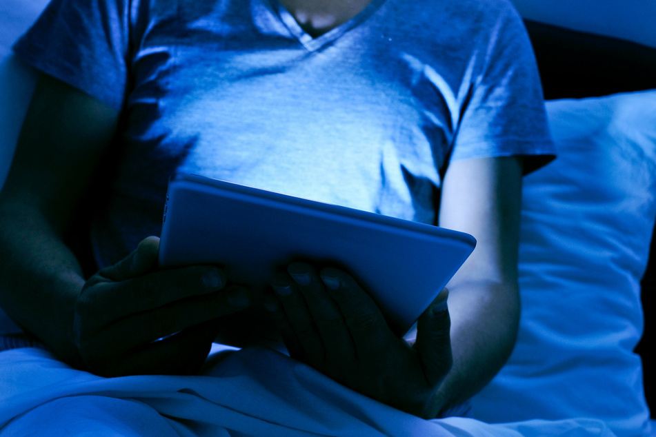 Studies show people are spending considerably more time with digital devices during the pandemic than healthy (stock image).