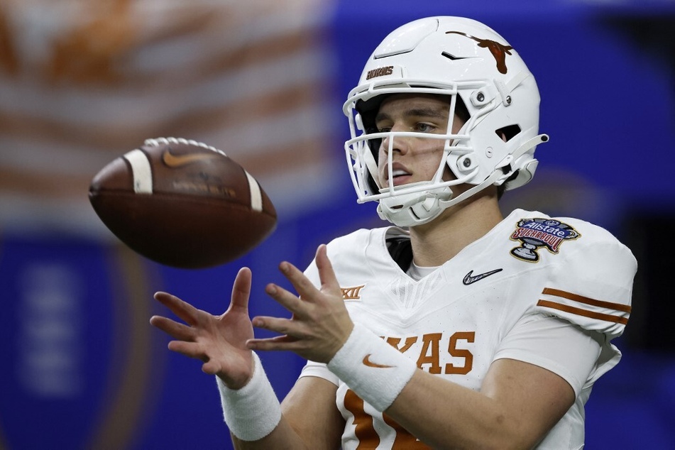 Once boasting a dream quarterback trio in Quinn Ewers, Maalik Murphy, and Arch Manning (pictured), Texas football now faces a threat from Ohio State and the transfer portal.