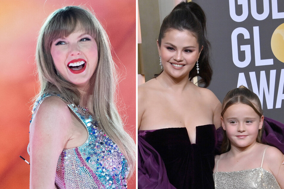 Selena Gomez and sister Gracie hit the town in Taylor Swift merch