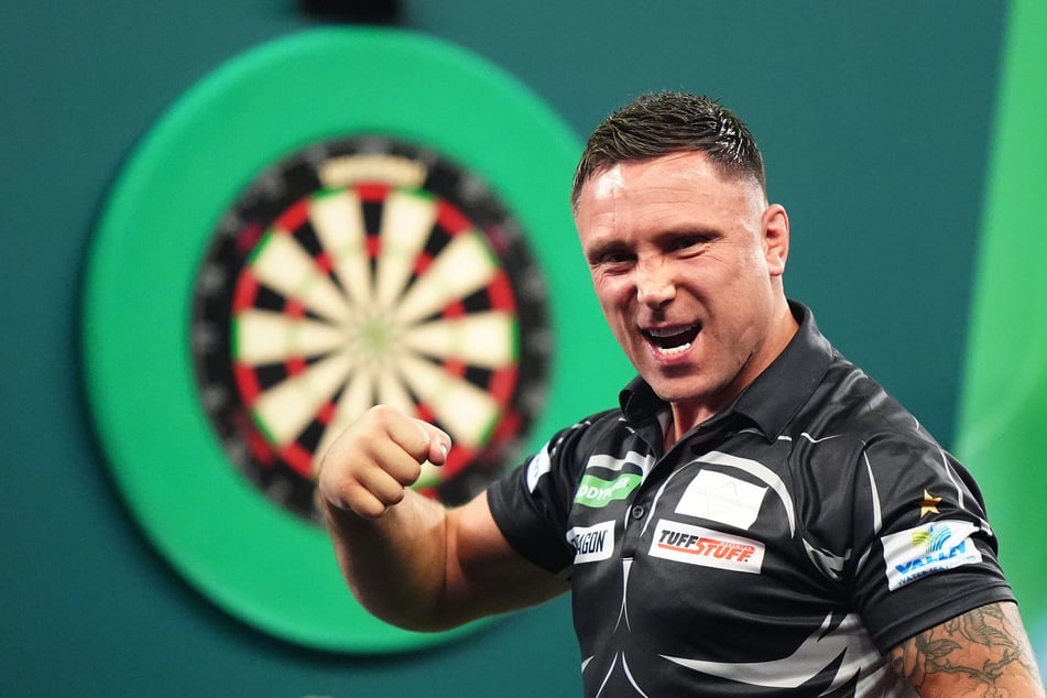 Gerwyn Price (41) störte sich anscheinend an den Bedingungen in Berlin. (Archivfoto)