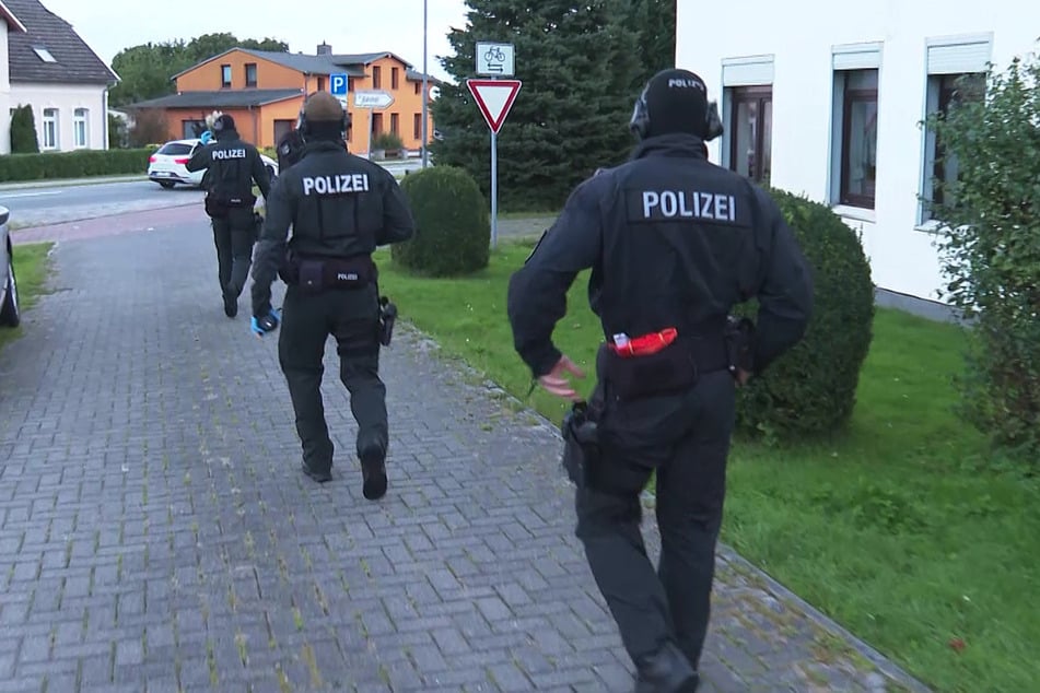 394 Polizeikräfte aus Deutschland, Estland, Polen, Italien und Tschechien sind im Einsatz.