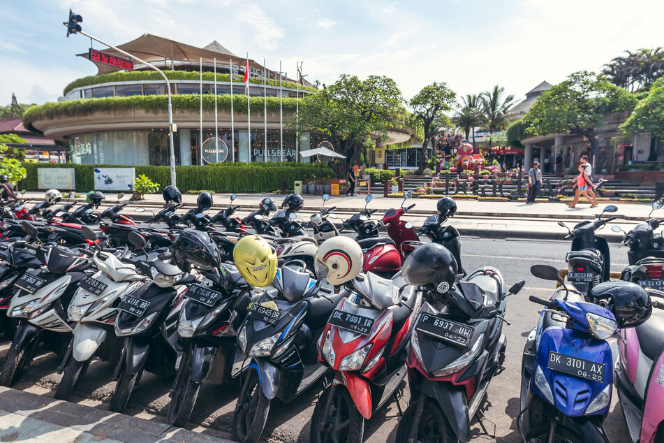 Zuletzt hat sich Fehlverhalten der Bali-Touristen im Verkehr extrem gehäuft - ein Rollerverbot droht! (Symbolbild)