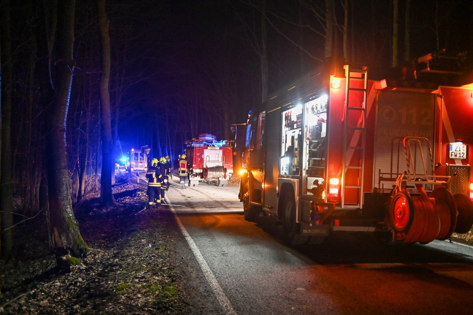 Viele Einsatzkräfte waren vor Ort.