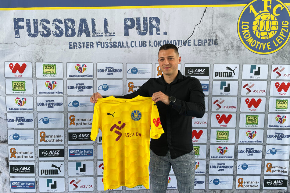 Bogdan Rangelov (23) hat bei Lok Leipzig einen Vertrag 2023 unterschrieben.