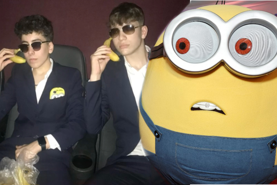 A new TikTok trend has caused teen movie goers in suits to go bananas during screenings of Minions: The Rise of Gru.