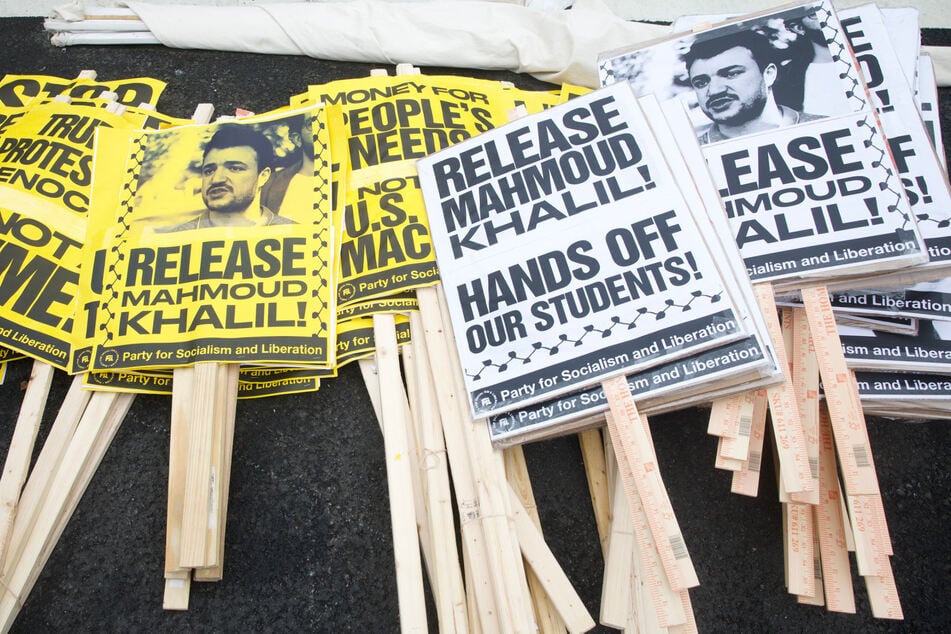 Mahmoud Khalil, a former Columbia University student and legal US resident, was arrested by plainclothes ICE officials in March and held until June.