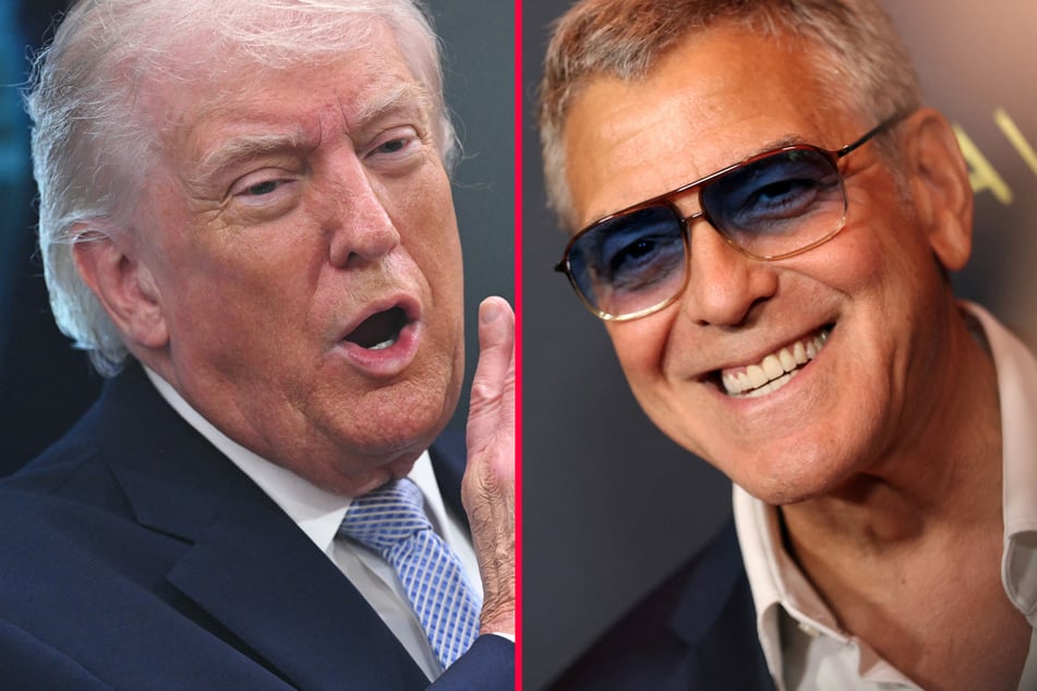 George Clooney slammed President Donald Trump for threatening to "obliterate" Iran.