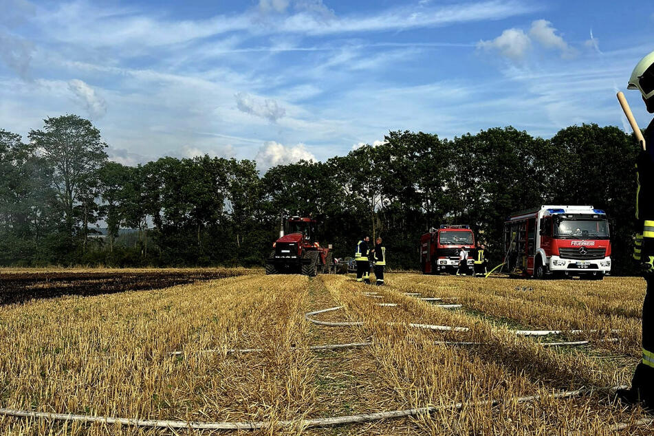 Die Feuerwehr konnte den Brand unter Kontrolle bringen.