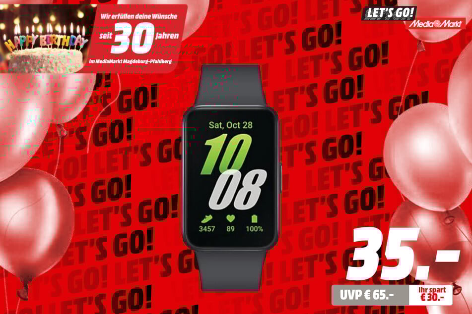 Samsung Galaxy Fit3 für 35 statt 65 Euro.