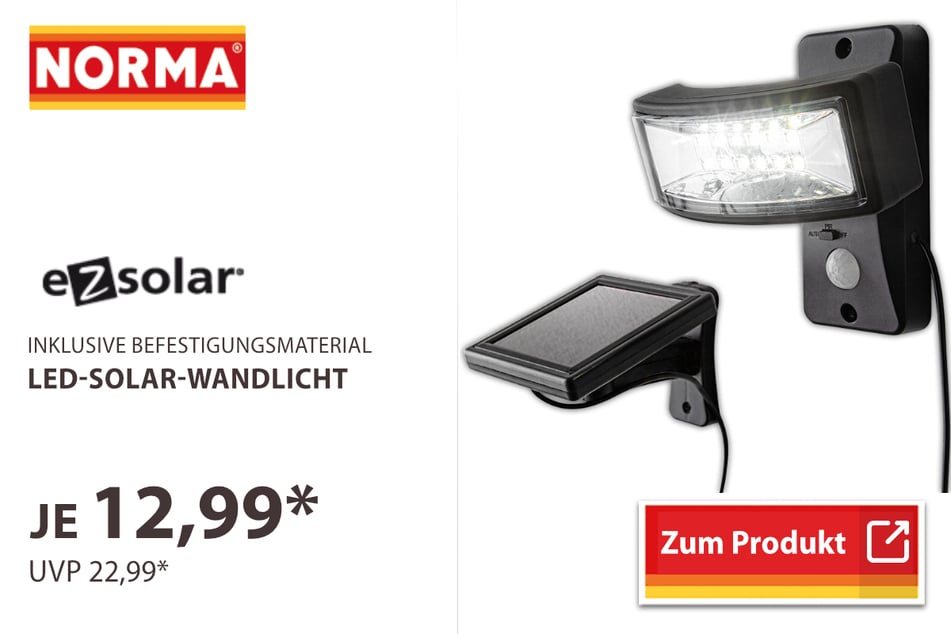 LED-Solar-Wandlicht