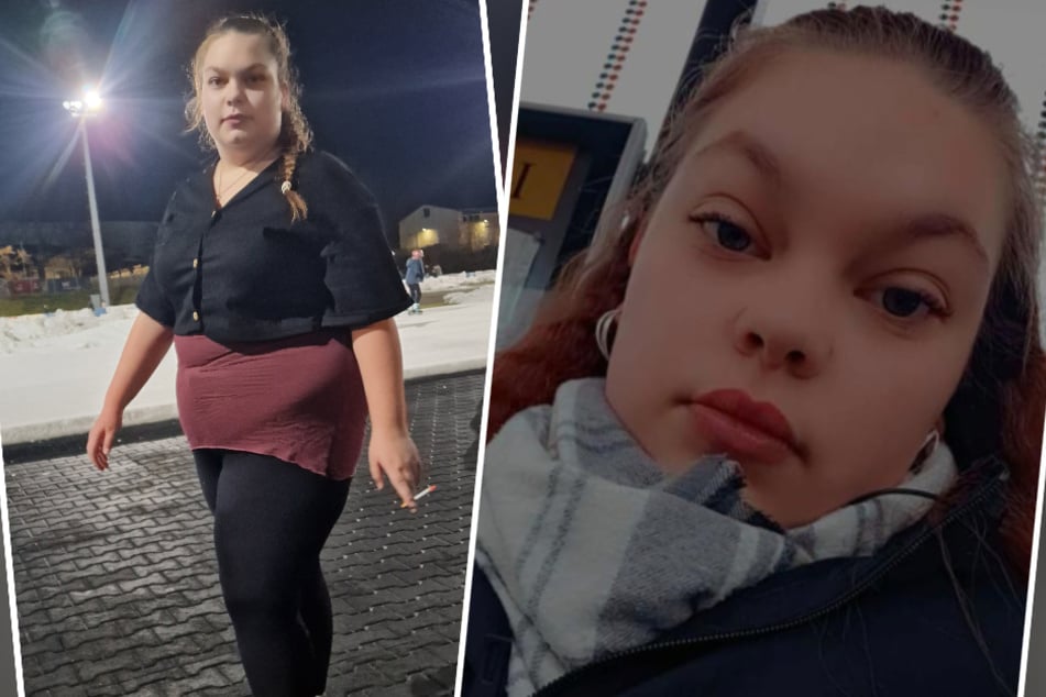 Die Polizeidirektion Dresden veröffentliche Fotos der Vermissten (17) und nimmt Hinweise entgegen.