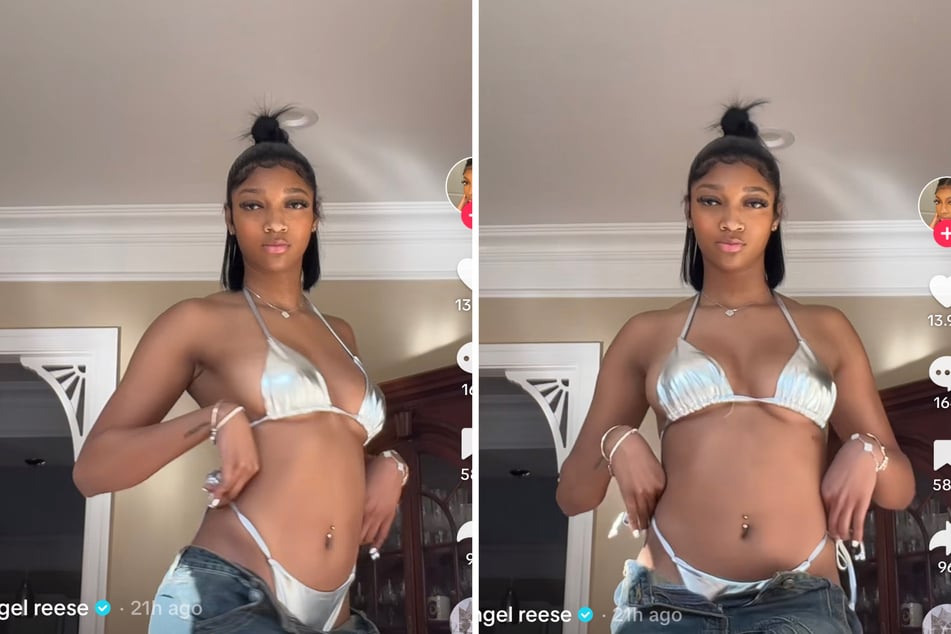 As if her Sports Illustrated swimsuit feature wasn't enough, Angel Reese is driving fans wild with her newest TikTok bikini video.