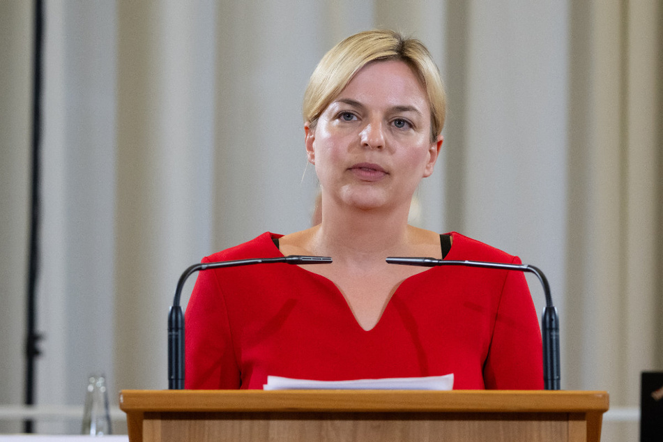 Grünen-Landtagsfraktionschefin Katharina Schulze (38) bewertet die Zahlen aus dem Verfassungsschutzbericht als "erschreckend".