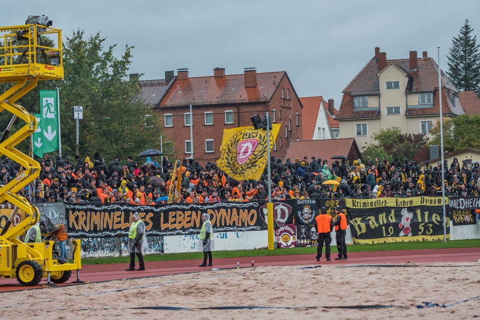 Am 1. Oktober 2022 randalierten einige Dynamo-Fans im Hans-Walter-Wild-Stadion in Bayreuth. Das Ausmaß war erschreckend.