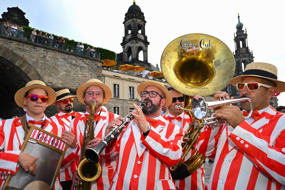 Die portugiesische Band "Cottas Club Jazz" spielte im Vorjahr beim Festival.