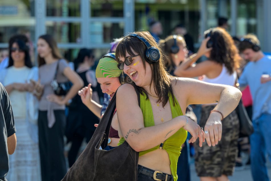 Bei der Silent Disco war die Stimmung ebenfalls bombastisch.