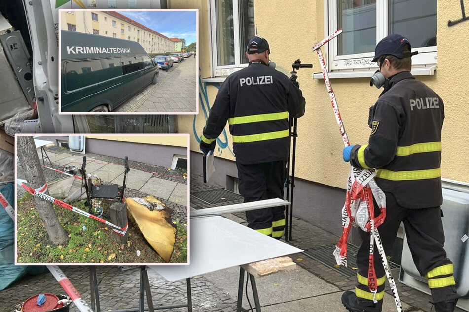 Leipzig: Immer wieder brennt es: Feuerteufel halten Leipziger Rettungskräfte in Schach