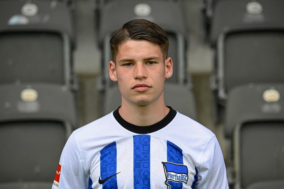 Lukas Ullrich (18) gilt als eines der talentierten Pferde im Stall bei Hertha BSC. Ab Sommer wird er wohl für die Fohlenelf von Borussia Mönchengladbach auflaufen.