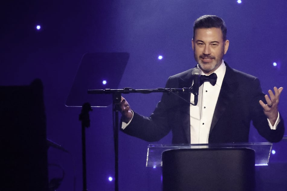 Jimmy Kimmel defended the constitutional right to free speech as he returned to TV screens on Tuesday night after his late-night show's suspension.