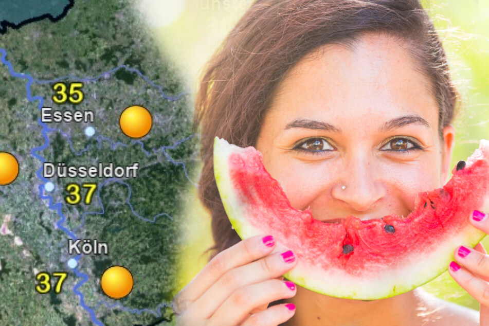 Kühlt die Melonen, das Wochenende wird mega-heiß in Köln und ganz NRW!