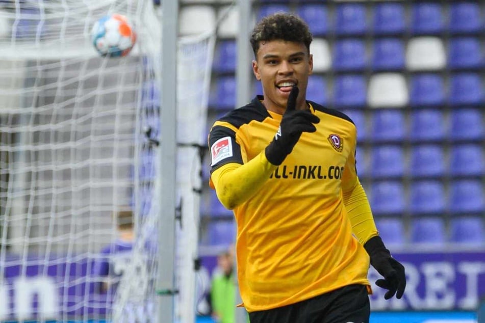 Ransford-Yeboah Königsdörffer (20) von Dynamo Dresden steht kurz vor einem Wechsel zum Hamburger SV.