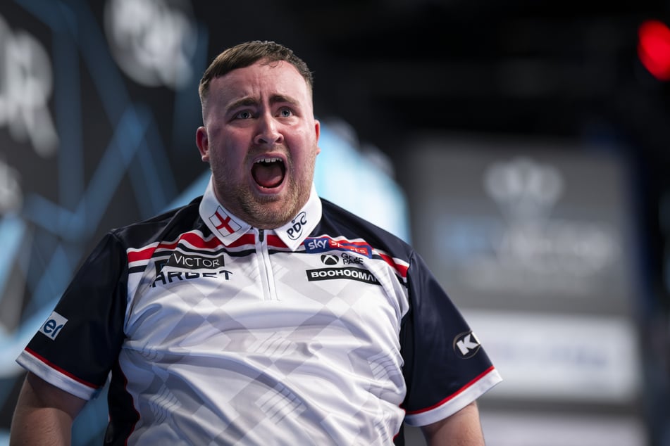 Darts-Wunderkind Luke Littler (19) lässt sich nicht allzu gern in Deutschland blicken.