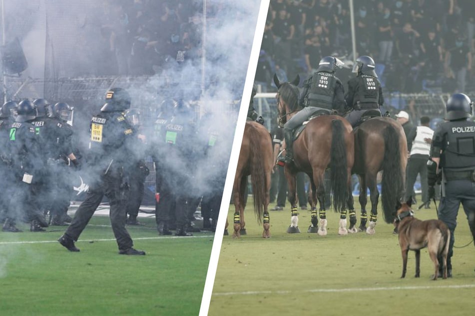 Nach Pyro-Angriff beim DFB-Pokal: PETA zeigt Polizei und Randalierer an