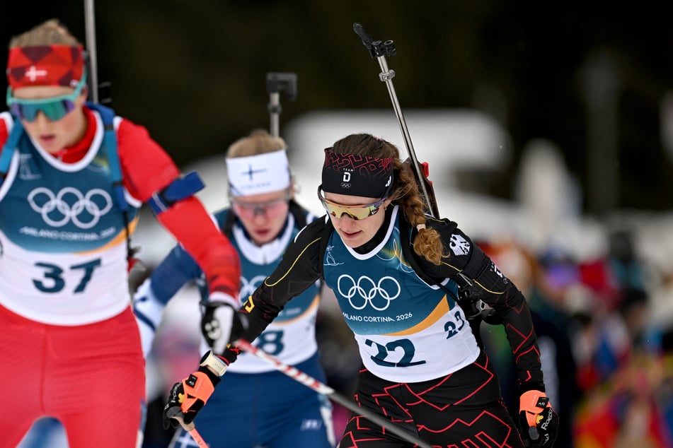 Janina Hettich-Walz feierte mit Platz 8 im Einzel einen guten Einstand bei den Olympischen Spielen. Die nächsten Rennen verpasst sie allerdings.