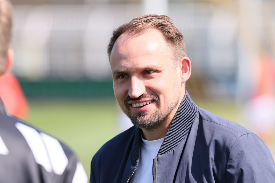 Toni Wachsmuth (39), Geschäftsführer Sport bei Lok Leipzig freut sich über die Zulassung.