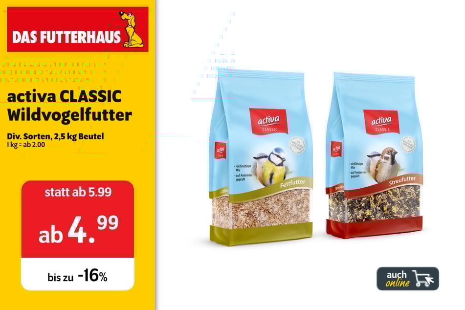 activa CLASSIC Wildvogelfutter