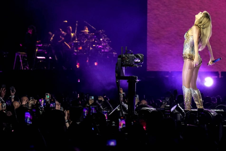 Taylor Swift performs her Eras Tour sold-out concert series in Toronto, Canada.