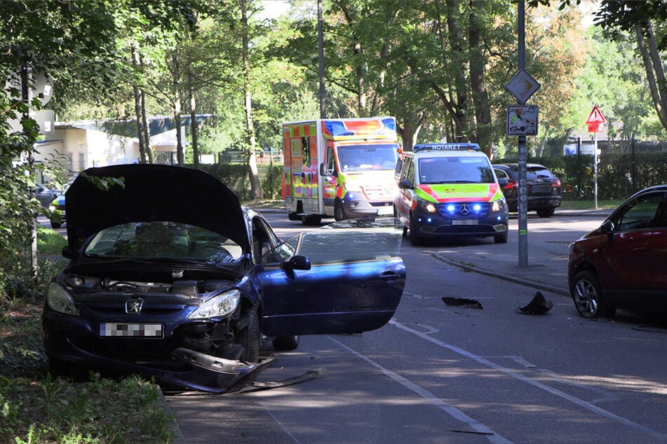 Gegen 9.32 Uhr am Dienstagmorgen kam es zu einem Verkehrsunfall auf der Oststraße in Leipzig.