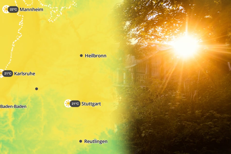Die Temperaturen steigen an.