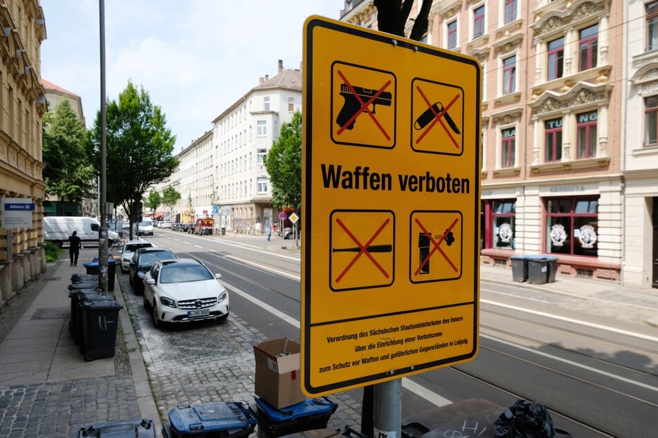 In der Eisenbahnstraße wurde eine Waffenverbotszone errichtet.