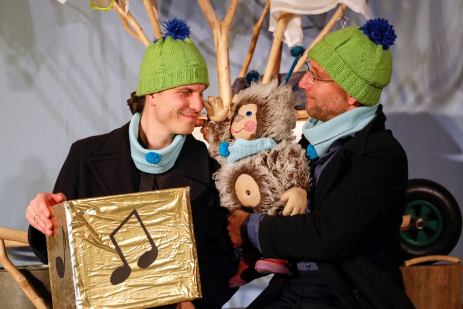 Puschel liebt den Winter.