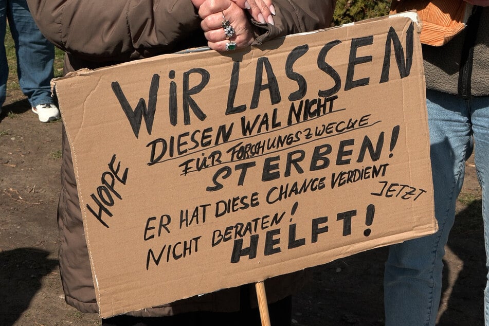 Demonstrierende forderten am Freitag weitere Rettungsmaßnahmen.