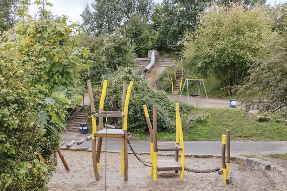 In Neu-Altona bietet der Spielplatz Unzerstraße Angebote für große und kleine Kinder.