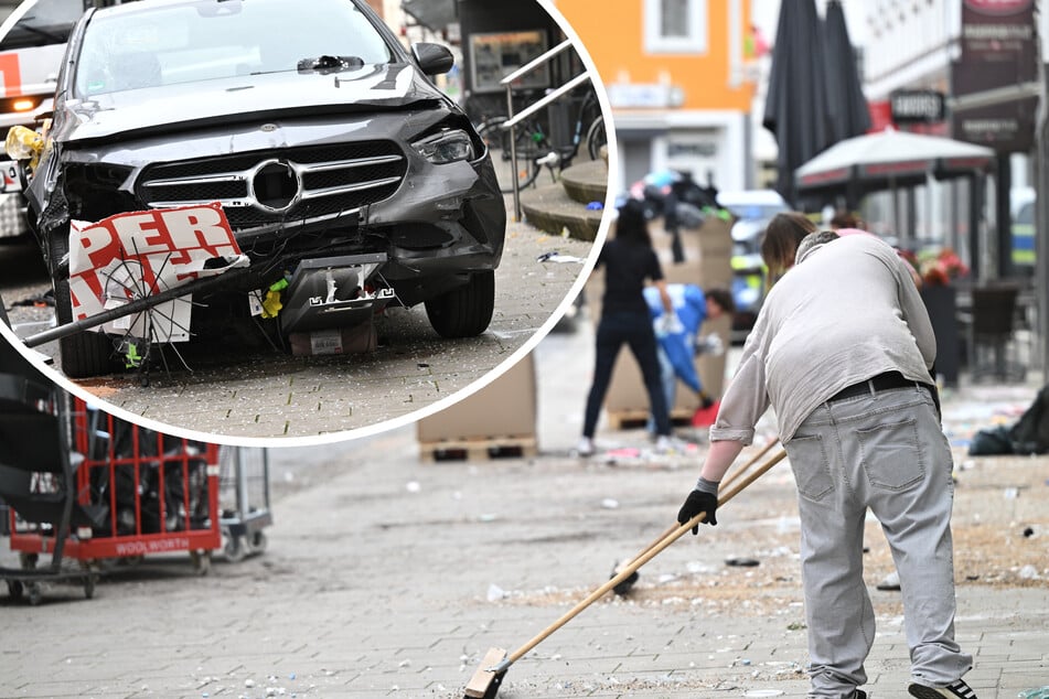 Fahrt durch Fußgängerzone mit Verletzten: Hessens Innenminister sieht tragischen Einzelfall